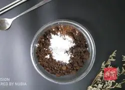 Chocolate Peanut Muffin Cake Recipe Illustration 2