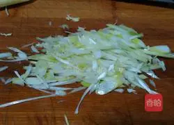 Illustration of how to make shredded cabbage and tofu 4