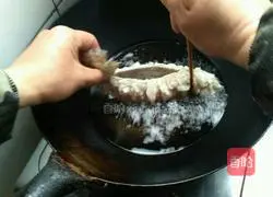 Illustration of how to make squirrel mandarin fish 11