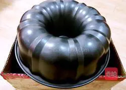 Illustration of how to make whole egg cake (dried blueberry) 12