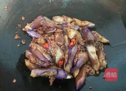Sauce-fried minced pork Eggplant recipes 8