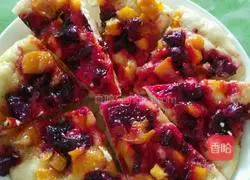 Fruit salad pizza recipe 4
