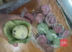 Coconut cranberry spiral cake (handmade) illustration 14