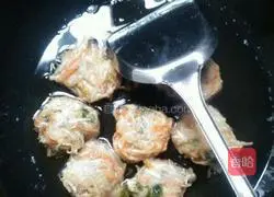 Illustration of how to make fried radish balls 8