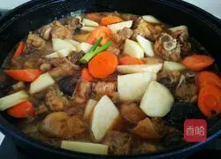 Illustration of how to make braised chicken nuggets 10