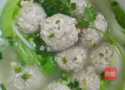 Illustration of how to make tofu dumpling soup 12