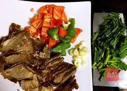 Stir-fried beef breast Illustration of how to do it 1