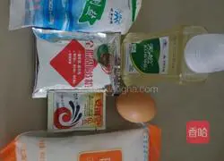 Illustration of how to make sweet bread 1