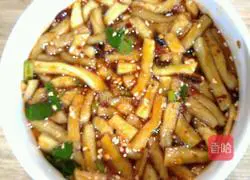 Illustration of how to make kimchi (Korean sweet and sour radish) 7