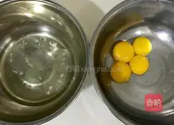 Eight-inch heart-shaped chiffon cake recipe 2