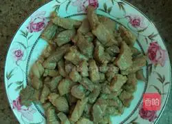 Illustration of how to make diced pork belly 4