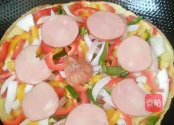 Illustration of how to make egg pizza 9