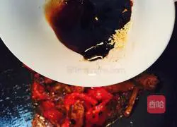 Illustration of making noodles with sauce 7