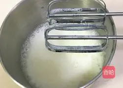 Illustration of how to make seaweed, sesame and meat floss cake 2