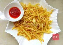 Illustration of how to make French fries 6