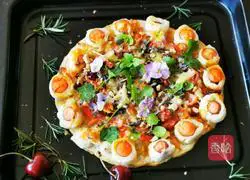 Pizza ~ Illustration of the hand pie version 10