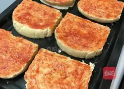 Whole wheat toast pizza (bacon) recipe 2