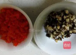 Illustration of how to make shrimp and vegetable porridge 7