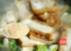 Illustration of home-cooked vegetables and tofu 11