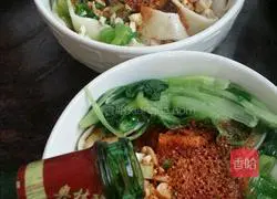 Authentic Shaanxi oil splash Illustration of how to make noodles (for three persons) 7