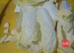 Illustration of how to make garlic vermicelli and baby cabbage 1