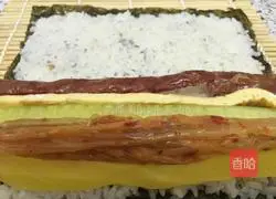 How to make kimchi sushi Illustration 7