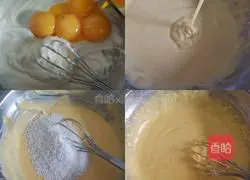 Coconut Purple Sweet Potato Sandwich Cake Recipe Illustration 3