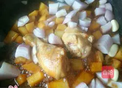 Illustration of how to cook potato braised chicken legs 6