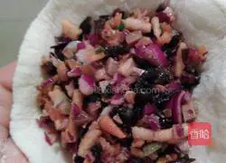 Mixed vegetable dumplings and dough dough Illustration of practice 12