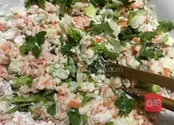 Vegetarian fried meatballs Illustration of how to make meatballs 1