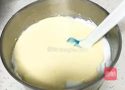 Illustration of how to make seaweed, sesame and meat floss cake 12