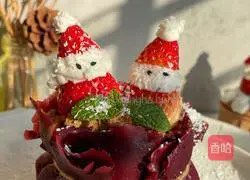  Illustration of how to make the Lucky Bag Snowman Cake 9