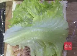 Illustration of how to make tuna sandwiches 4