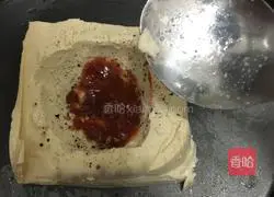 Illustration of how to make Italian mille-feuille tofu 4