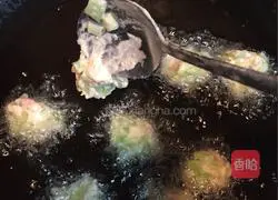 Illustration of how to make radish meatballs 8