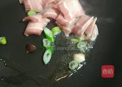 Illustration of Ba Shu's recipe for stir-fried pork belly with kimchi 4