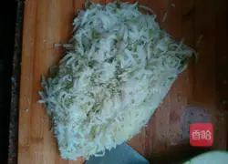 Illustration of how to make fried radish balls 2