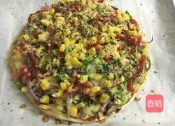 Garden vegetable pizza recipe 8
