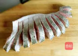 Illustration of how to make steamed seabass and peacock fish 2