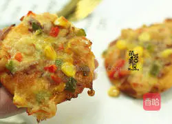 Mini pizza, one bite, really delicious recipe 1