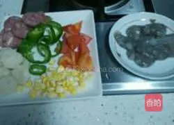 Illustration of how to make pizza coming 1