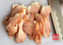 Illustration of how to make fried potatoes and bacon 1