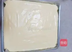 Illustration of how to make cream cake roll 8