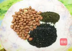 Illustration of how to make Hakka Leicha 1