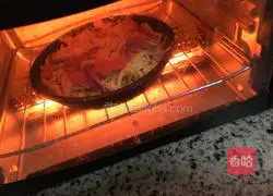Illustration of how to make Ruyi Pizza (Cumin Chicken Pizza) 10