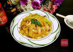 Illustration of how to make fried rice noodles 11