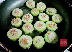 Stuffed bitter melon Illustration of how to do it 8