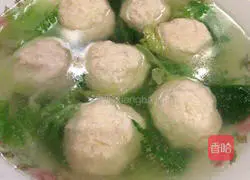 Illustration of how to make cabbage and tofu dumpling soup 6