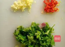 Illustration of how to make stir-fried beef balls 1