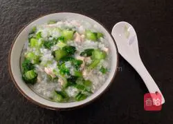 Vegetable and Chicken Porridge Recipe Illustration 7